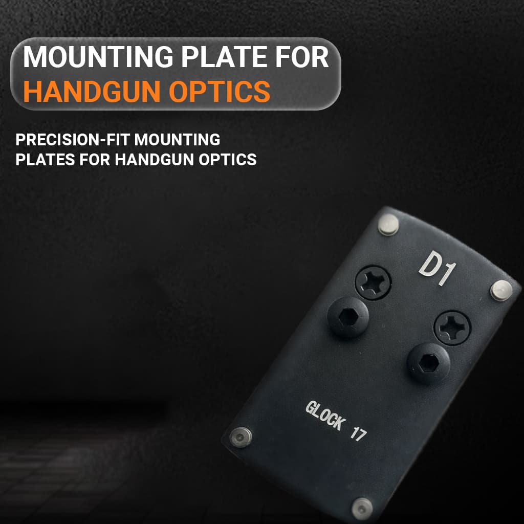 Mounting Plate for Handgun Optics