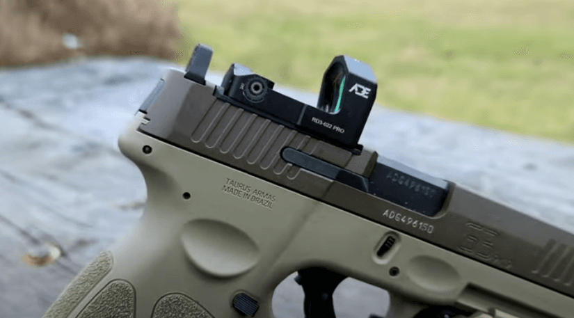 Field-tested on S&W M&P — co-witnesses with factory iron sights for backup aiming