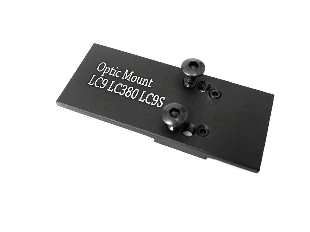 ADE Pistol Mount Plate for Ruger LC9,LC9s,LC380 Handgun to fit Vortex venom, Burris Fastfire, Docter, Sig Sauer Romeo Zero,ADE Spike/NUWAApollo, Leupold Delta Point Pro, JP JPoint, Holosun 407k/507k,Swampfox Sentinel,Vortex DEFENDER-CCW Red Dot