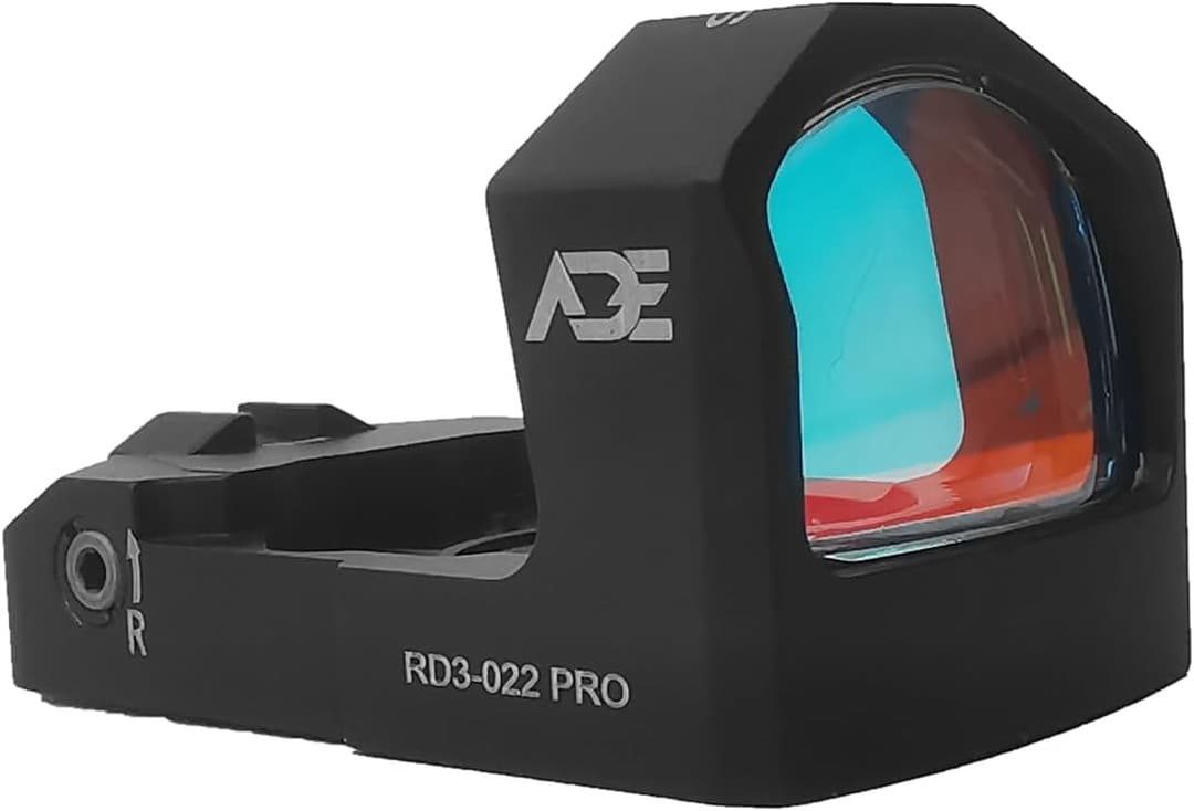 ADE RD3-022 Artemis PRO Motion Activated, Multi-6 Reticles RED Dot Sight for Optics Ready Pistol That is Compatible with Trijicon RMR SRO Footprint/Slide/Screw Pattern - Compact Reflex CCW Optic Ready — image 1