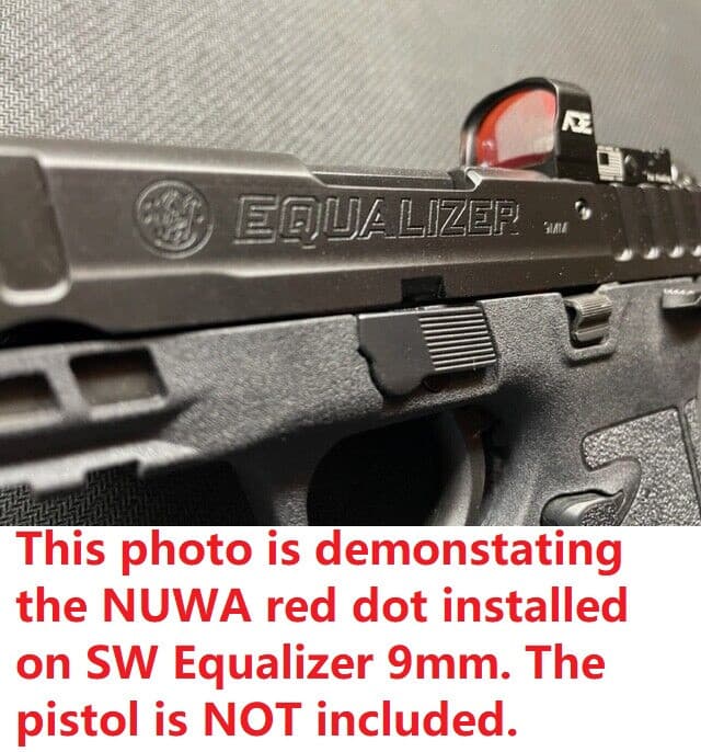 ADE NUWA PRO(RD3-021 PRO)Motion Activated GREEN Dot+66 MOA Circle RETICLE Sight-RMS footprint fits SW Shield X, Equalizer, Canik TP9 Elite SC,Canik METE MC9,METE SFT,Sig P322/P365X,Glock 43/48 MOS,Taurus GX4 Toro,605 Toro,856,Springfield Hellcat OSP — image 5