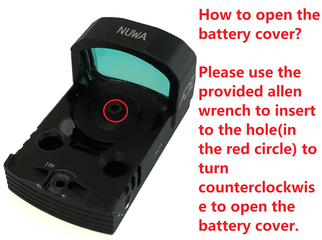 ADE NUWA PRO(RD3-021 PRO)Motion Activated GREEN Dot+66 MOA Circle RETICLE Sight-RMS footprint fits SW Shield X, Equalizer, Canik TP9 Elite SC,Canik METE MC9,METE SFT,Sig P322/P365X,Glock 43/48 MOS,Taurus GX4 Toro,605 Toro,856,Springfield Hellcat OSP — image 8