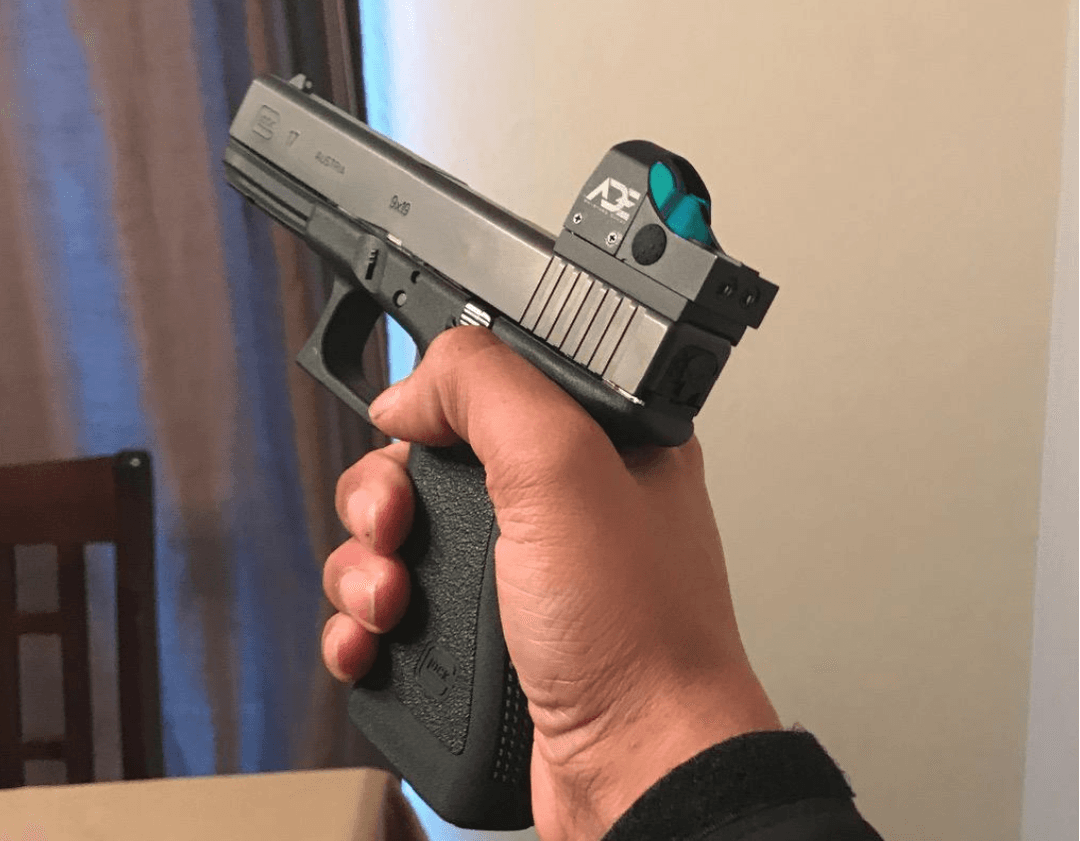 Ade Optics RD3-009 Shake Awake WATERPROOF Compact MINI Crusader Red Dot Reflex Sight Pistol or Rifle and Glock MOS — image 9