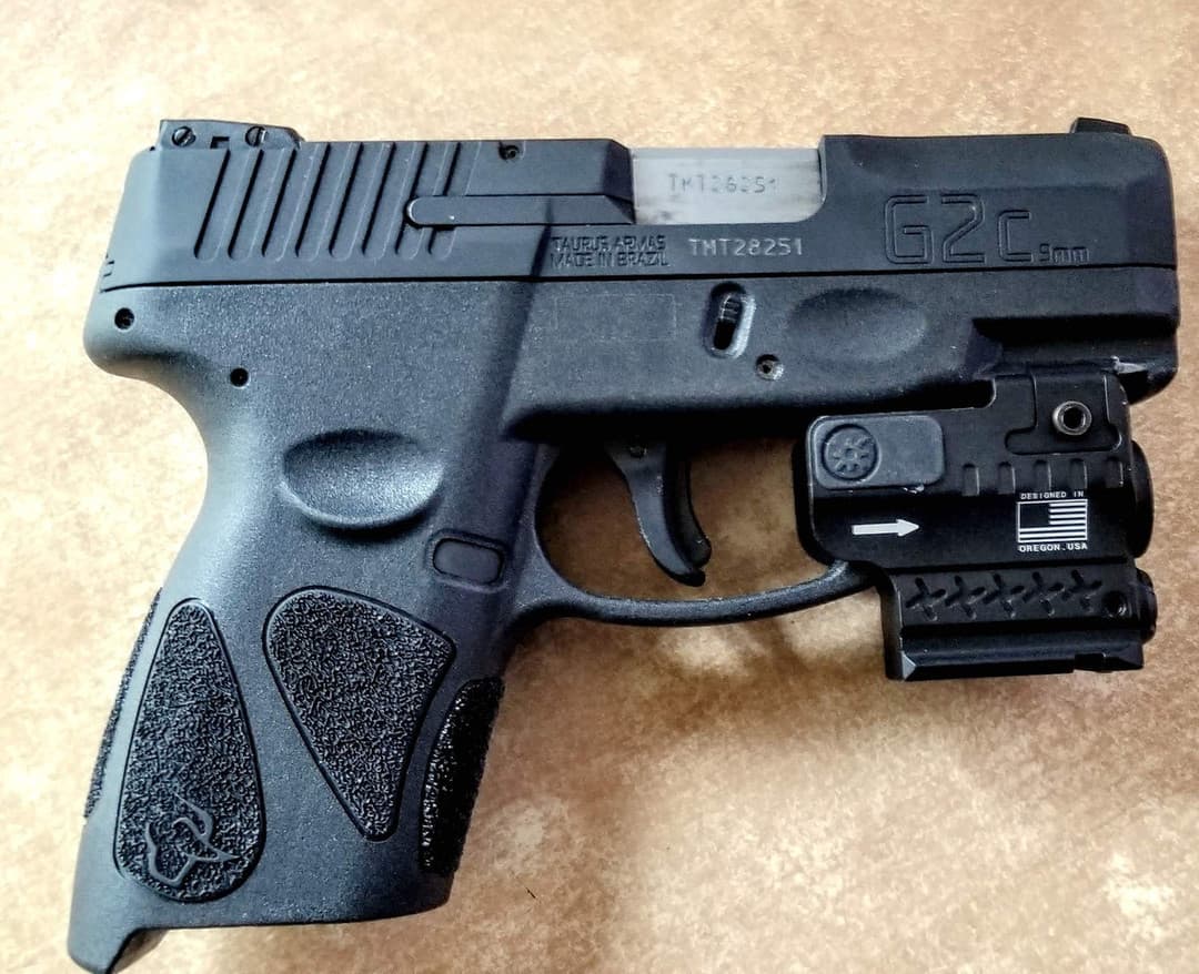 Ade Advanced Optics HG55-2 Green Laser + 250 Lumen Flashlight Sight for SW SD9VE, Ruger Security 9, HK P2000sk, Taurus G2c, pt111 g2, Canik tp9sf, Springfield XD, Walther pk380, Glock Compact Handgun