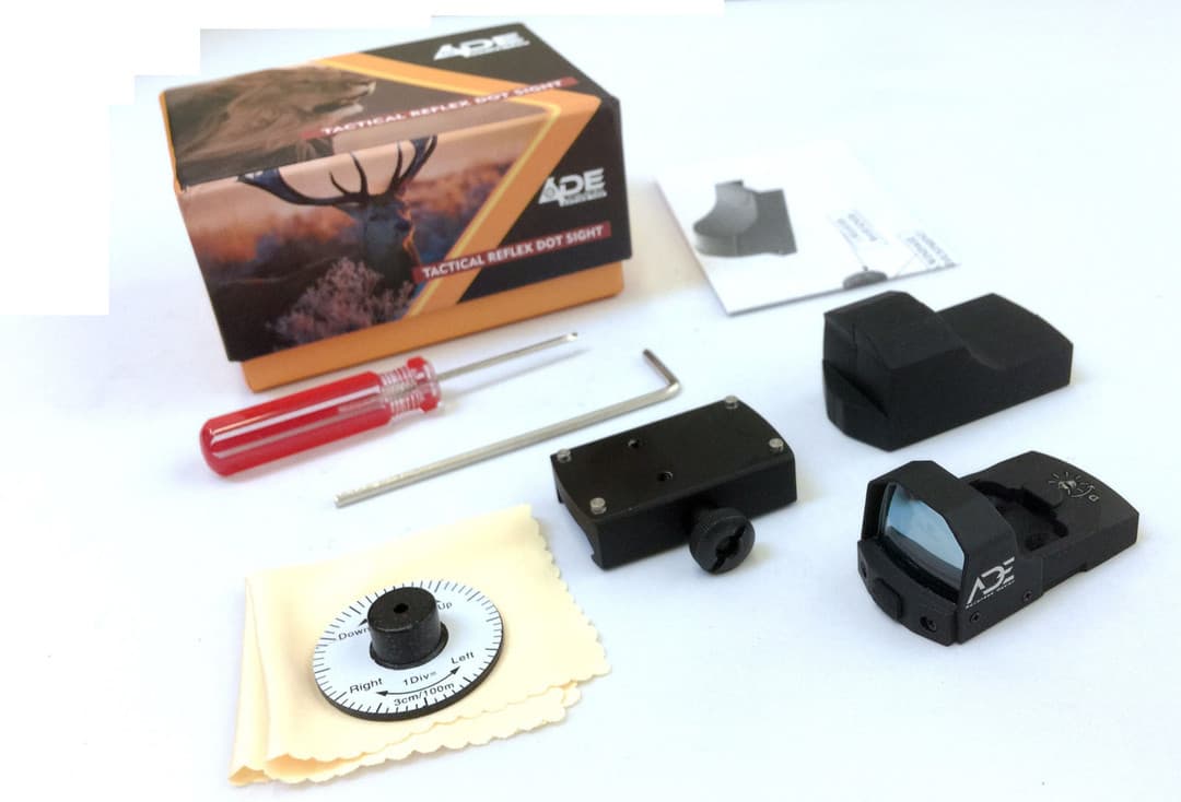 Ade Advanced Optics RD3-006B Python Green Dot Micro Mini Reflex Sight For Handgun — image 8
