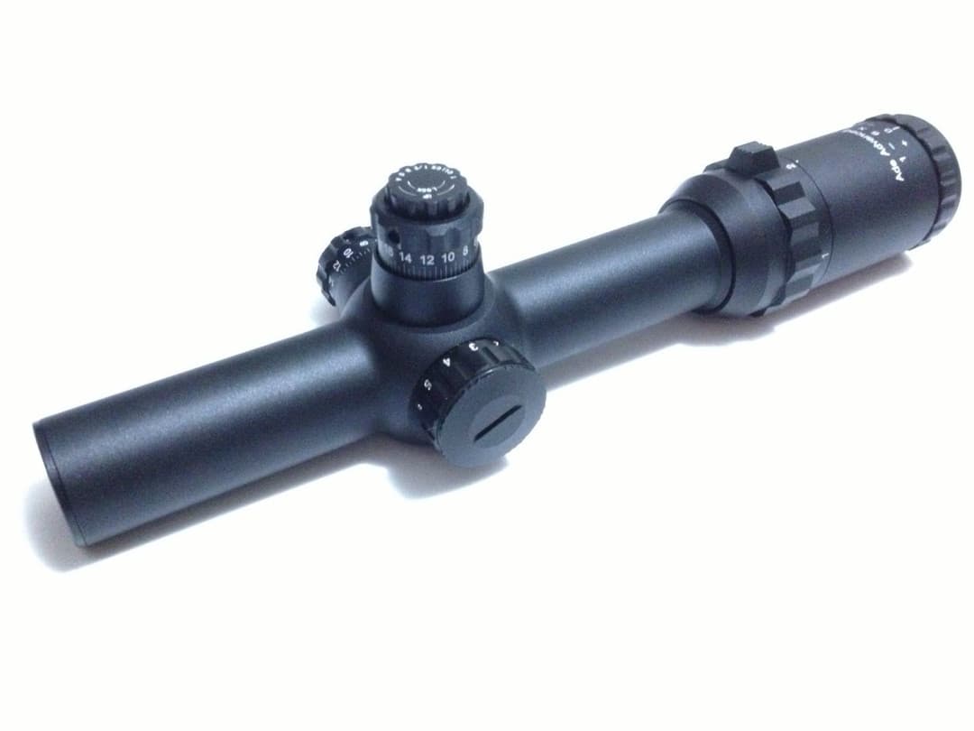 Ade Advanced Optics 1-6x24 Triple Duty Rifle Scope Gun Sight Illuminated Dot