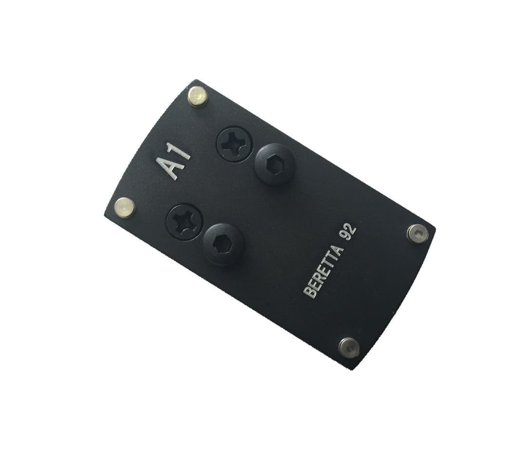 Beretta M9 22LR/92FS/92AF/98 FS/98 A1/M9A3/M9A1/SAR B6C,Girsan Rigard MC Pistol Mount Plate for ADE, Vortex venom, Burris Fastfire, Meopta, Eotech mrds, Docter, insight Red Dot Reflex Sight — image 1