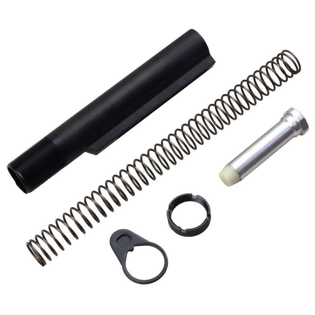AR15 Mil-Spec Buffer Tube Kit. Spring Industrial Grade Steel W Spec Tube 5 Pc Kit — image 1