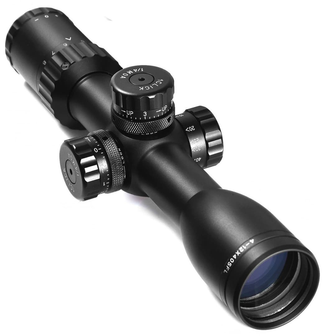 Ade Advanced Optics Anthem 4-12x40 Side Parallax Adjustment Hunting Rifle Scopes with Lockable Button — image 1