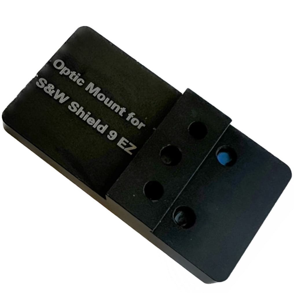 ADE Optic Mounting Plate For Smith Wesson SW MP 9 Shield EZ and Shield EZ 30 Super Carry Pistol works with Vortex Venom/Viper/DEFENDER-CCW,Burris Fastfire,Docter,Sig Sauer Romeo Zero,Leupold Delta Point Pro,Holosun 407k/507k,Swampfox Sentinel Red Dot