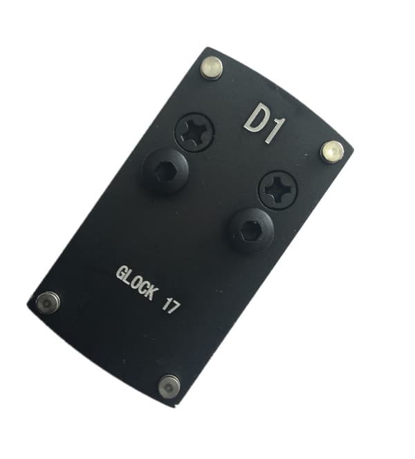 Red Dot Mounting plate fits all Glock, FMK 9C1 G2,Canik TP9 SF,TP9 DA,TP9 SA/ Taurus TX22 Gen2,GX2,GX4, G3C,G3,G3XL with factory steel sights/Bersa BP9CC, Pistol Mount Plate for Vortex venom, burris fastfire, meopta,eotech mrds,docter,Insight Red Dot