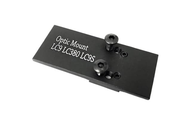 ADE Pistol Mount Plate for Ruger LC9,LC9s,LC380 Handgun to fit Vortex venom, Burris Fastfire, Docter, Sig Sauer Romeo Zero,ADE Spike/NUWAApollo, Leupold Delta Point Pro, JP JPoint, Holosun 407k/507k,Swampfox Sentinel,Vortex DEFENDER-CCW Red Dot
