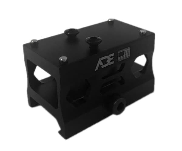Ade Advanced Optics AR15/308 Absolute Co-Witness Riser HIGH Mount - Compatible with Trijicon RMR/SRO, ADE Stingray, Holosun 407A3/407C/407A3/507C/508T/HE509T, Riton X3 Tactix PRD,Trijicon RMR/SRO, Swampox Kingslayer/Liberty/Justice Red Dot Sight
