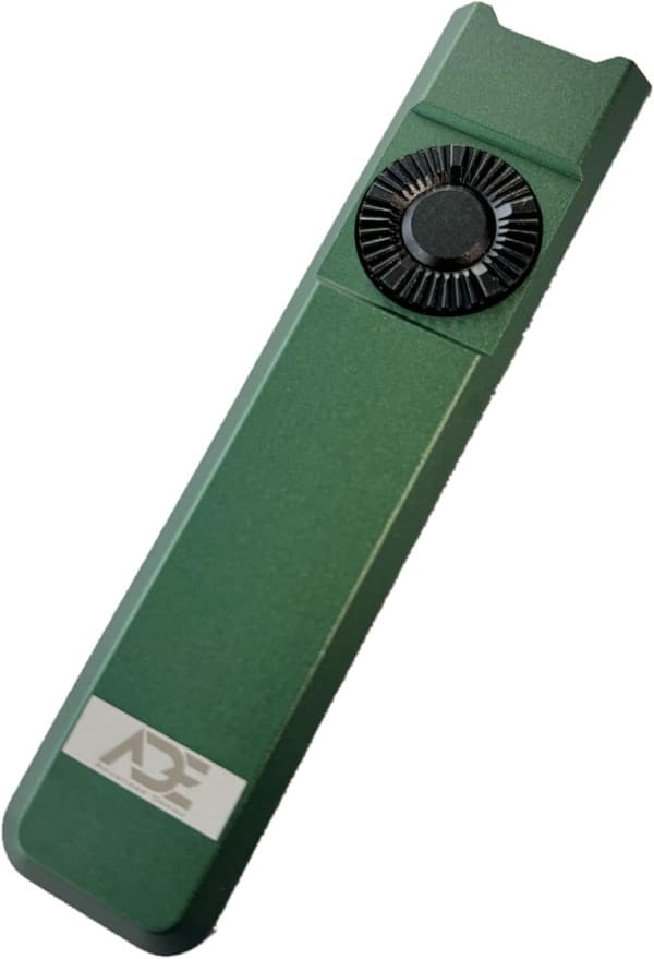 ADE Advanced Optics Pocket EDC Flashlight - 1000 Lumens, 3 Modes, Ultra-Slim 4.4-Inch Rechargeable Pen Light, Compact Inspection and Work Flashlight w/Long Runtime & Secure Carry Clip - Forest Green