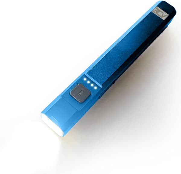 ADE Advanced Optics Rechargeable EDC Tracer Pen Light - Ultra-Slim 5.5 Inch 1000 Lumen Flashlight with Multiple Modes - Compact Light for Tactical, Professional Work and Everyday Use - Imperial Blue