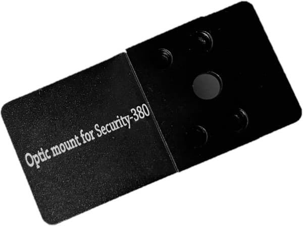 Ade Advanced Optics Optic Mount Plate for Ruger Security 380 Pistols Compatible with Holosun 507K, 407K, SCS Carry, Riton MPR D2, Crimson Trace CTS-1550, Vortex Venom/Vortex Defender