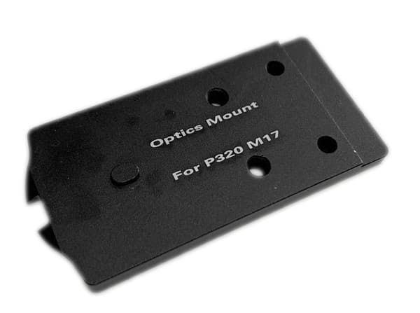 Ade Advanced Optics Mini Red Dot Sight Mount Base for Sig Sauer P320 M17 / M18 to Mount Burris FastFire 1/2/3/4, Doctor