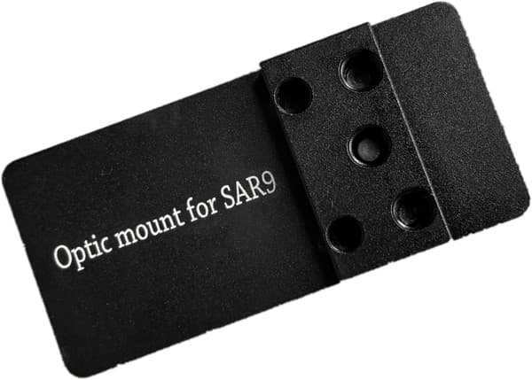 Optic Mount Plate for SAR 9/ Sar9 Pistols Compatible with Holosun 507K,407K, SCS Carry, Riton MPR D2, MPR D2, Riton 3 Tactix MPRD,Crimson Trace CTS-1550, 1250, Vortex Venom/Vortex Defende