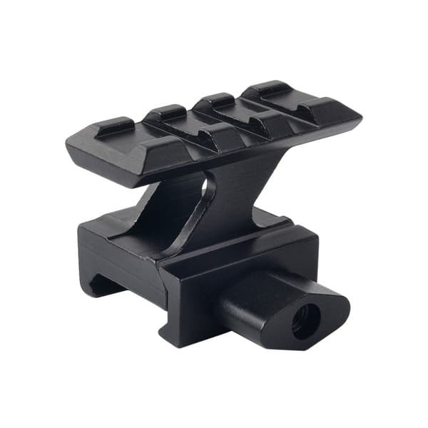 ADE ADVANCED OPTICS High Profile Compact Picatinny Rail Riser Mount for Red Dot Reflex Sight, 1" High, 3 Slots