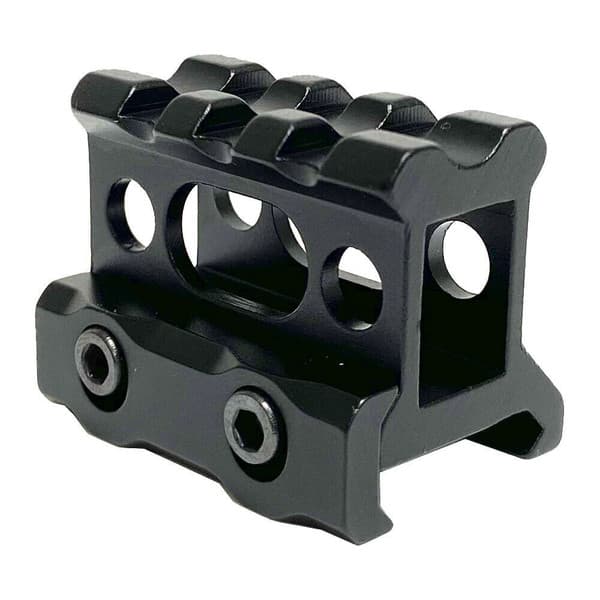 AR15/308 Absolute Cowitness Riser/HIGH Mount for Any Micro red dot with picatinny railed Base Such as 407K&507K, Sig Romeo Zero,Shield RMS,ADE Spike/Nuwa, Swampfox Sentinel, Trijicon RMR, Doctor, Burris Fastfire, Vortex Venom/Viper Red Dot Sights