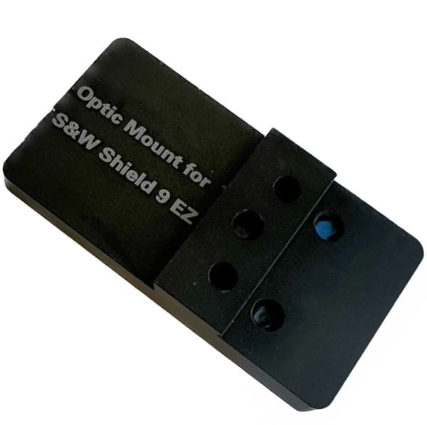 ADE Optic Mounting Plate For Smith Wesson SW MP 9 Shield EZ and Shield EZ 30 Super Carry Pistol works with Vortex Venom/Viper/DEFENDER-CCW,Burris Fastfire,Docter,Sig Sauer Romeo Zero,Leupold Delta Point Pro,Holosun 407k/507k,Swampfox Sentinel Red Dot